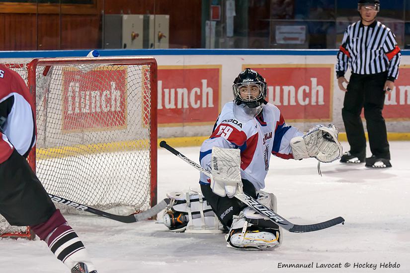 Photo hockey reportage EIHC : Slovnie-Lettonie  EN ATTENTE