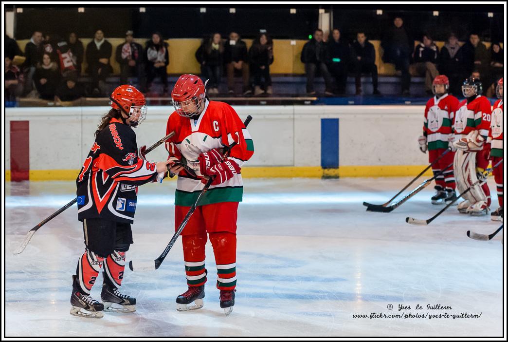 Photo hockey reportage Fem : Reportage photos Neuilly / Marne - Mexique :