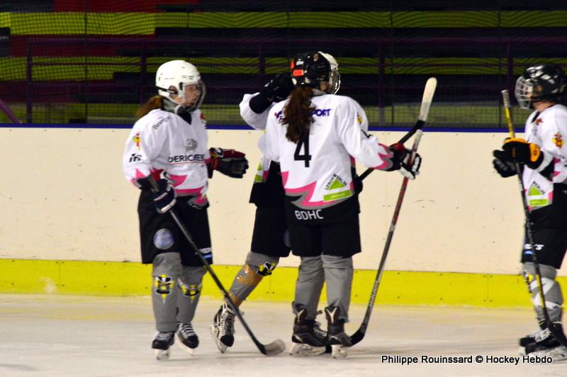 Photo hockey reportage Fem Elite : L'Aigle rsiste aux Rafales