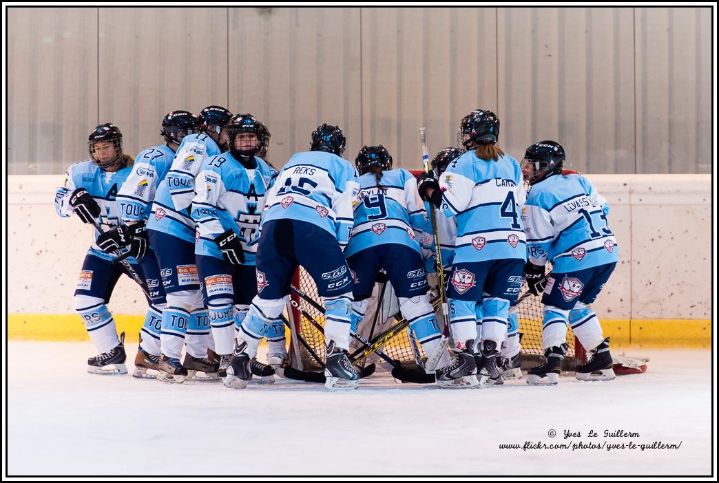 Photo hockey reportage Fminines : Neuilly / Marne - Tours