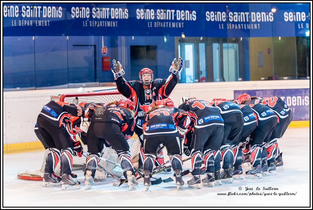 Photo hockey reportage Fminines : Neuilly / Marne - Tours