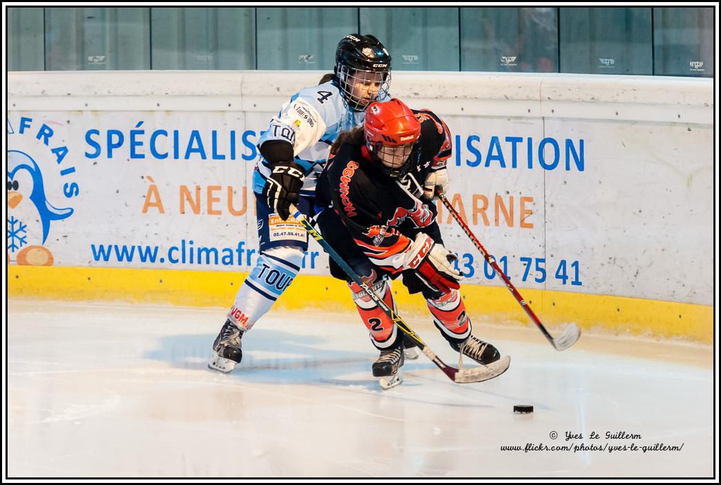 Photo hockey reportage Fminines : Neuilly / Marne - Tours