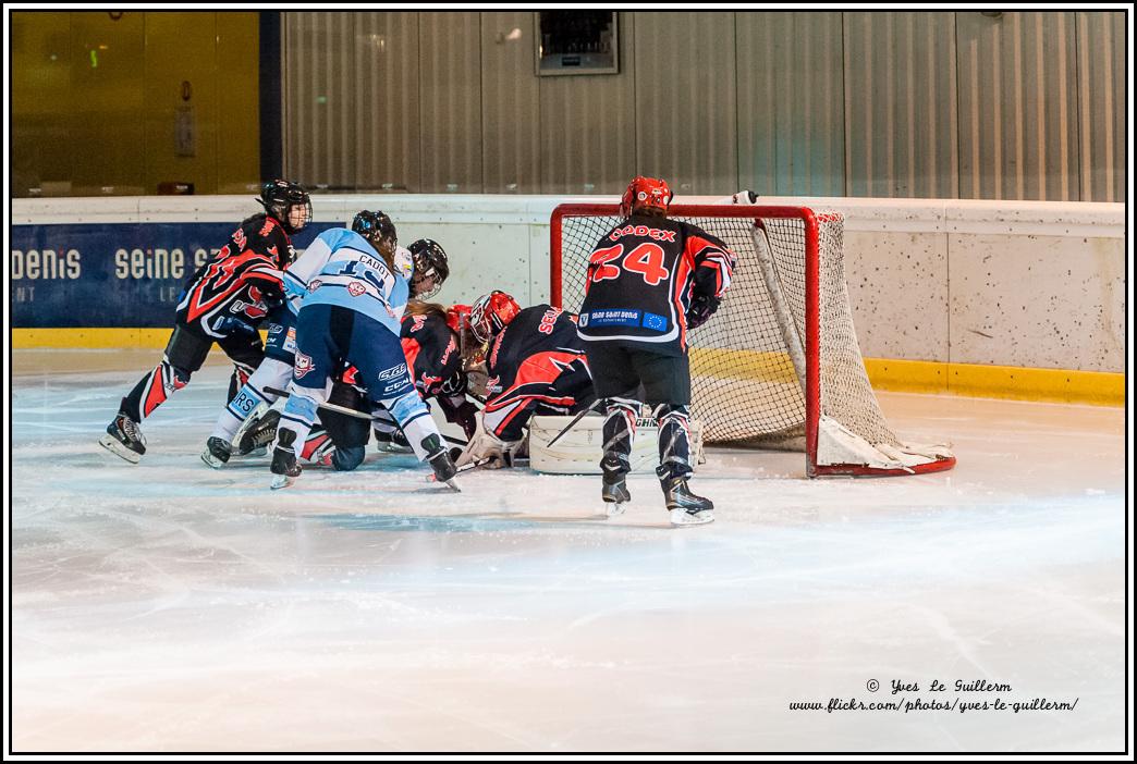 Photo hockey reportage Fminines : Neuilly / Marne - Tours