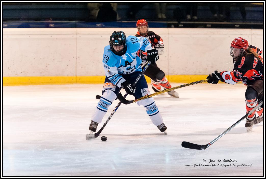 Photo hockey reportage Fminines : Neuilly / Marne - Tours