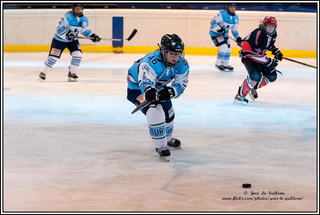 Photo hockey reportage Fminines : Neuilly / Marne - Tours