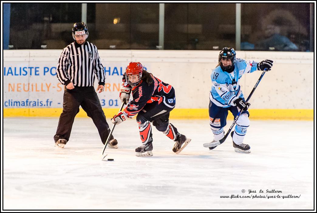 Photo hockey reportage Fminines : Neuilly / Marne - Tours