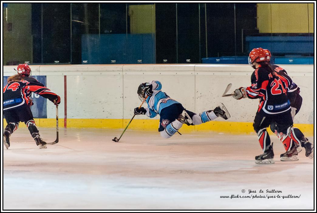 Photo hockey reportage Fminines : Neuilly / Marne - Tours