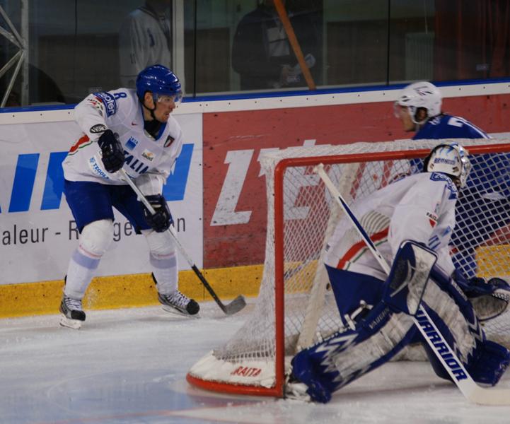 Photo hockey reportage Festival offensif des Bleus