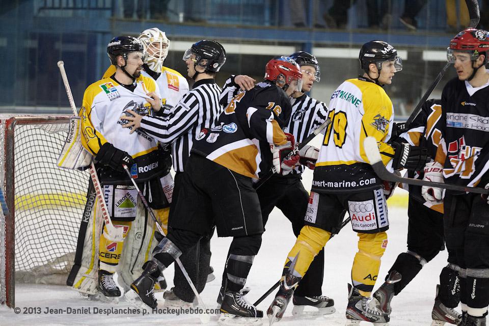 Photo hockey reportage Finale U22, Rouen prend une option