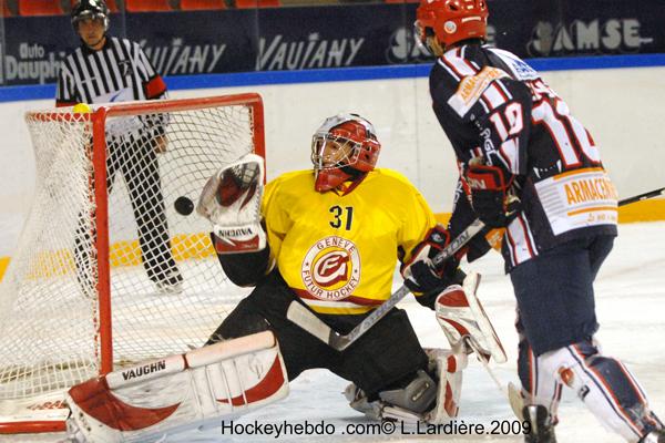 Photo hockey reportage Grenoble s'incline d'un but , 5  6 