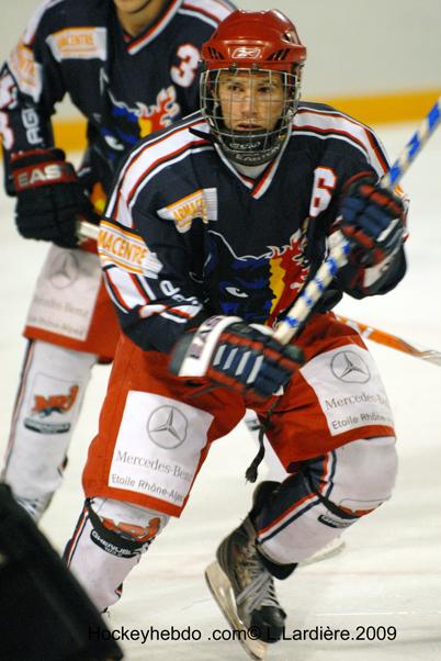 Photo hockey reportage Grenoble s'incline d'un but , 5  6 