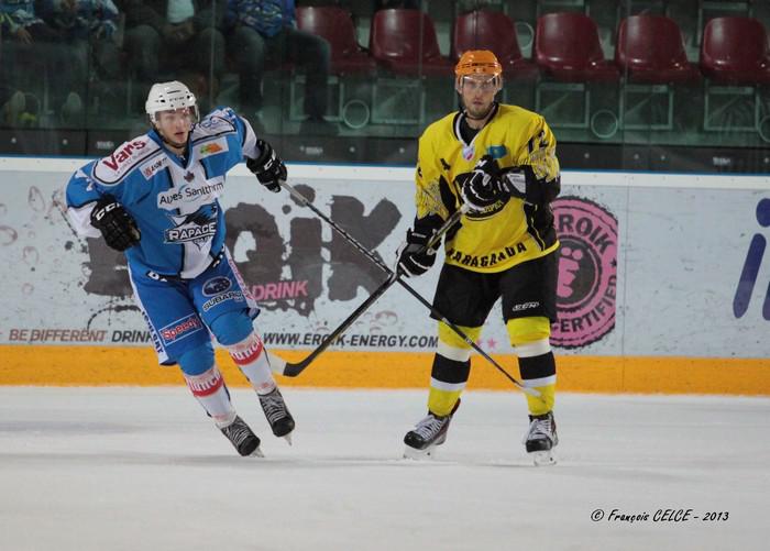 Photo hockey reportage L'Aigle dplume les Rapaces