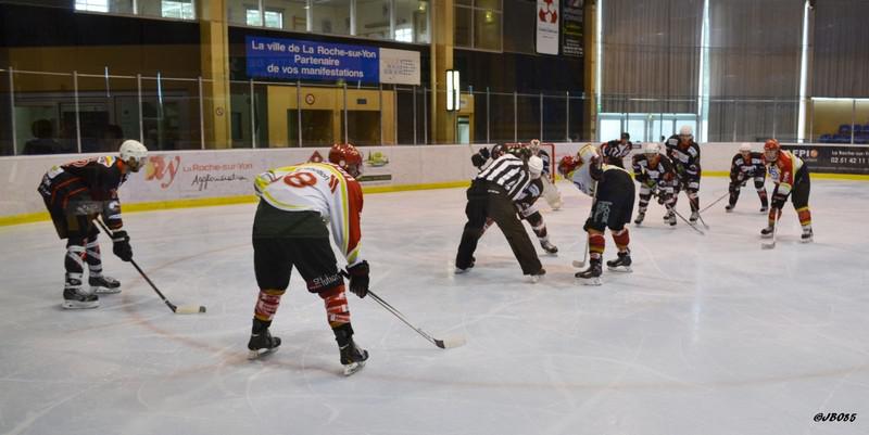 Photo hockey reportage La Roche vs Meudon : Un week-end pas si amical 