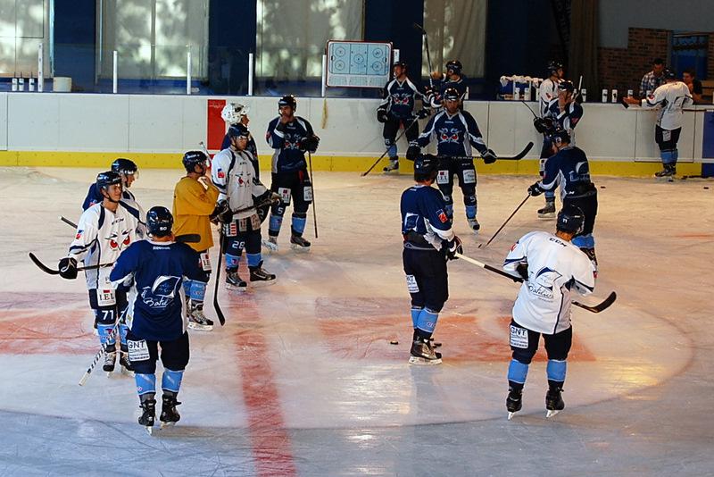 Photo hockey reportage Le camp angevin a dbut