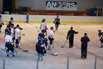 Photo hockey reportage Le camp angevin a dbut