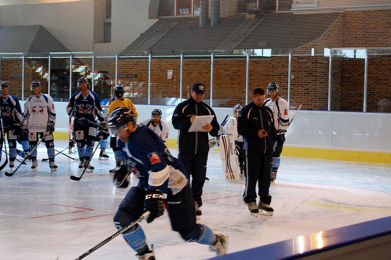 Photo hockey reportage Le camp angevin a dbut