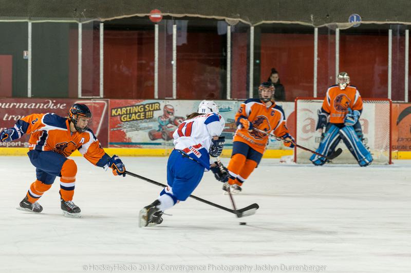 Photo hockey reportage Les Bleues ont du coeur