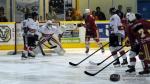 Photo hockey reportage Les premires toiles pour le DHC.