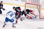 Photo hockey reportage Les Senators imposent leur loi