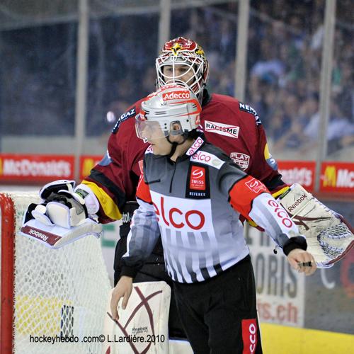 Photo hockey reportage LNA: Berne prend une option