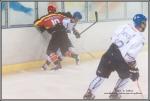 Photo hockey reportage Meudon et les Volants dans le brouillard