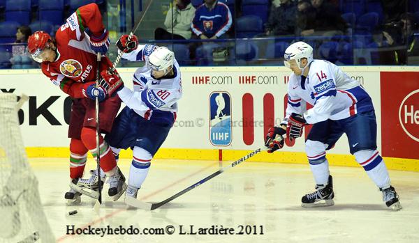 Photo hockey reportage Mondial 11: La France sauve !