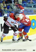 Photo hockey reportage Mondial 11: Le Canada se fait peur !