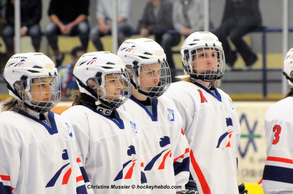 Photo hockey reportage Mondial Fminin : France vs Rep. Tchque