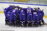 Photo hockey reportage Mondial Fminin - La France un peu courte.