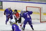 Photo hockey reportage Mondial Fminin - La France un peu courte.