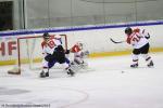 Photo hockey reportage Mondial Fminin - La France un peu courte.