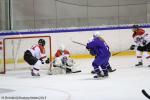 Photo hockey reportage Mondial Fminin - La France un peu courte.