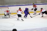 Photo hockey reportage Mondial Fminin - La France un peu courte.