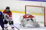 Photo hockey reportage Mondial Fminin - La France un peu courte.