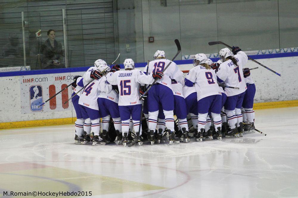 Photo hockey reportage Mondial Fminin : Les Bleues se parent de bronze.