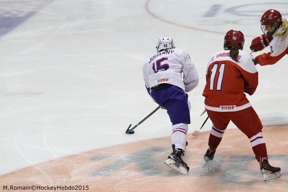 Photo hockey reportage Mondial Fminin : Les Bleues se parent de bronze.