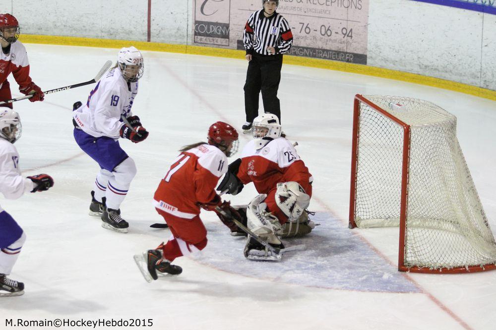 Photo hockey reportage Mondial Fminin : Les Bleues se parent de bronze.