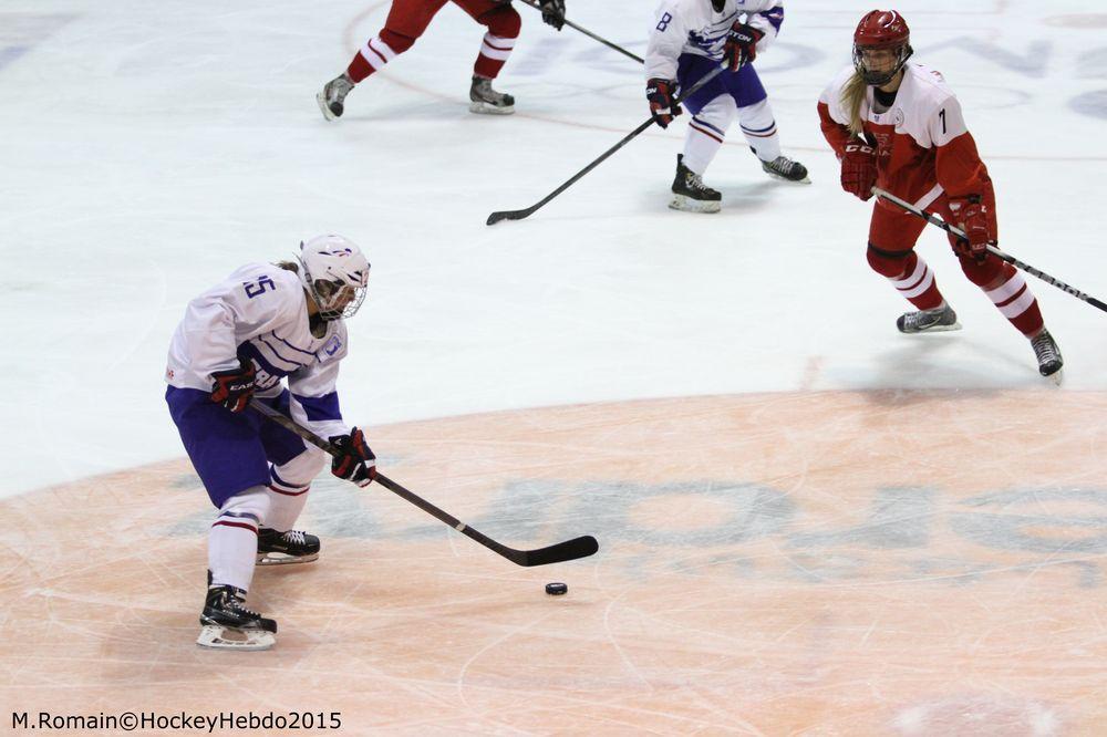 Photo hockey reportage Mondial Fminin : Les Bleues se parent de bronze.