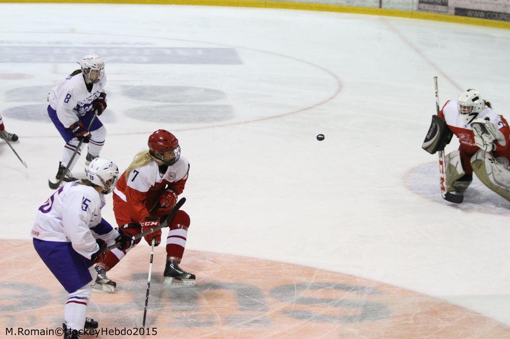 Photo hockey reportage Mondial Fminin : Les Bleues se parent de bronze.