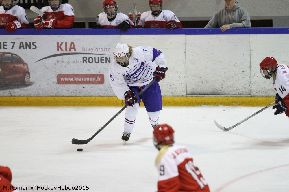 Photo hockey reportage Mondial Fminin : Les Bleues se parent de bronze.