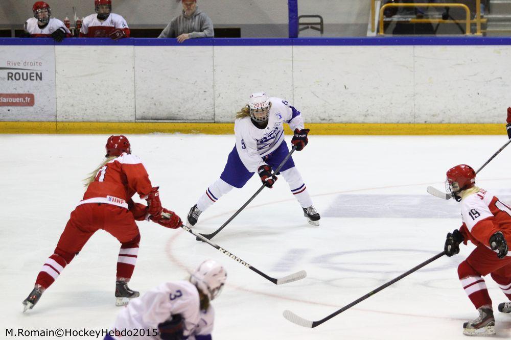 Photo hockey reportage Mondial Fminin : Les Bleues se parent de bronze.