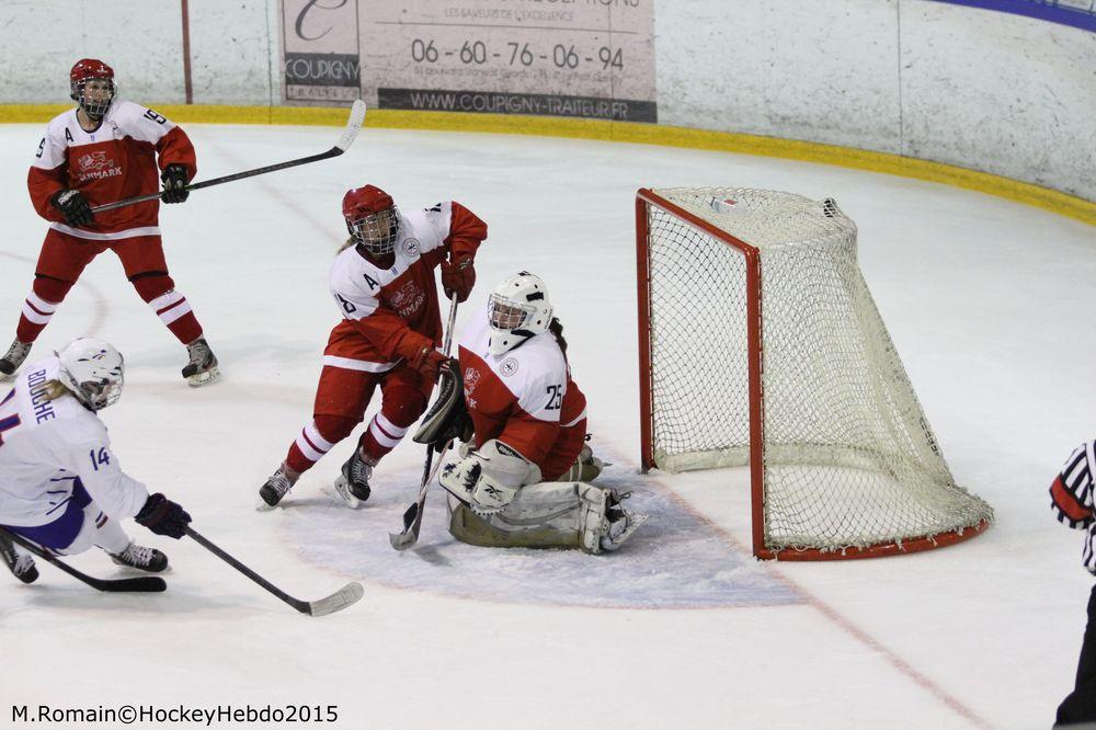 Photo hockey reportage Mondial Fminin : Les Bleues se parent de bronze.