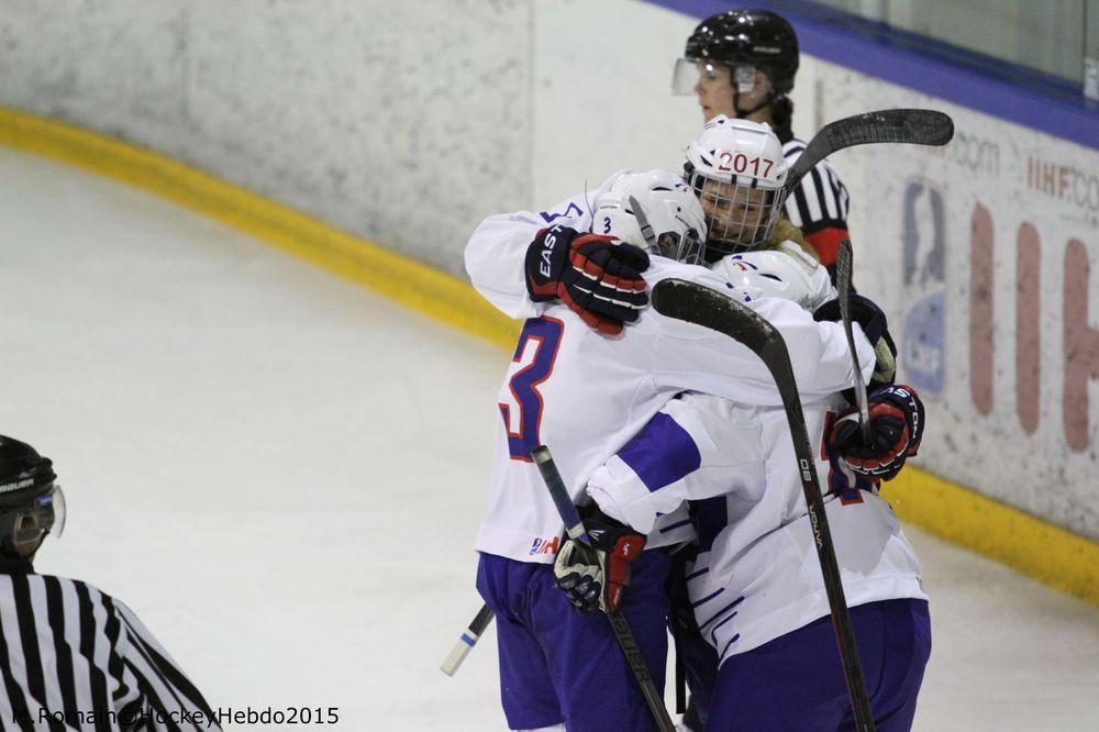 Photo hockey reportage Mondial Fminin : Les Bleues se parent de bronze.