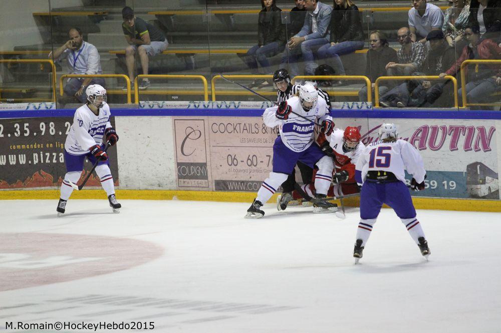 Photo hockey reportage Mondial Fminin : Les Bleues se parent de bronze.