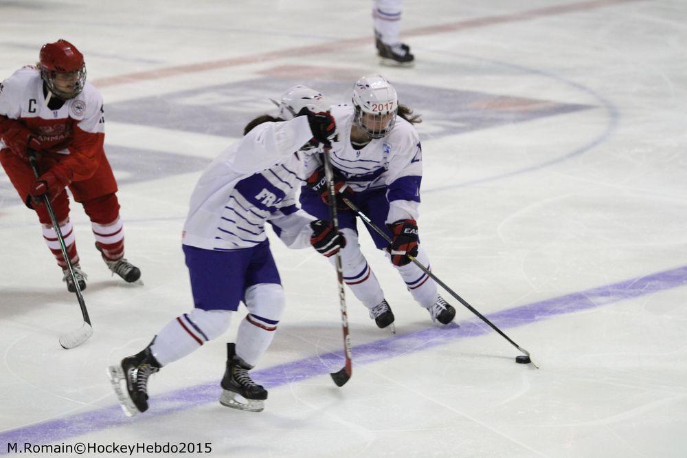 Photo hockey reportage Mondial Fminin : Les Bleues se parent de bronze.