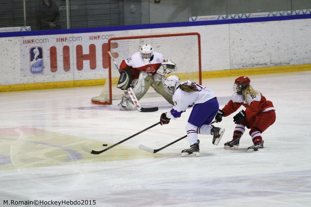 Photo hockey reportage Mondial Fminin : Les Bleues se parent de bronze.