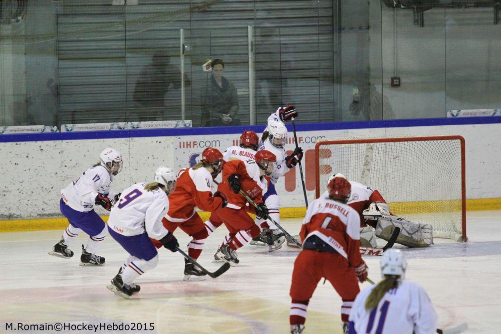 Photo hockey reportage Mondial Fminin : Les Bleues se parent de bronze.