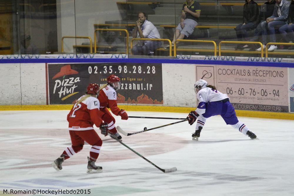 Photo hockey reportage Mondial Fminin : Les Bleues se parent de bronze.