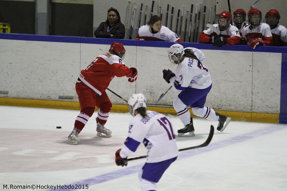 Photo hockey reportage Mondial Fminin : Les Bleues se parent de bronze.