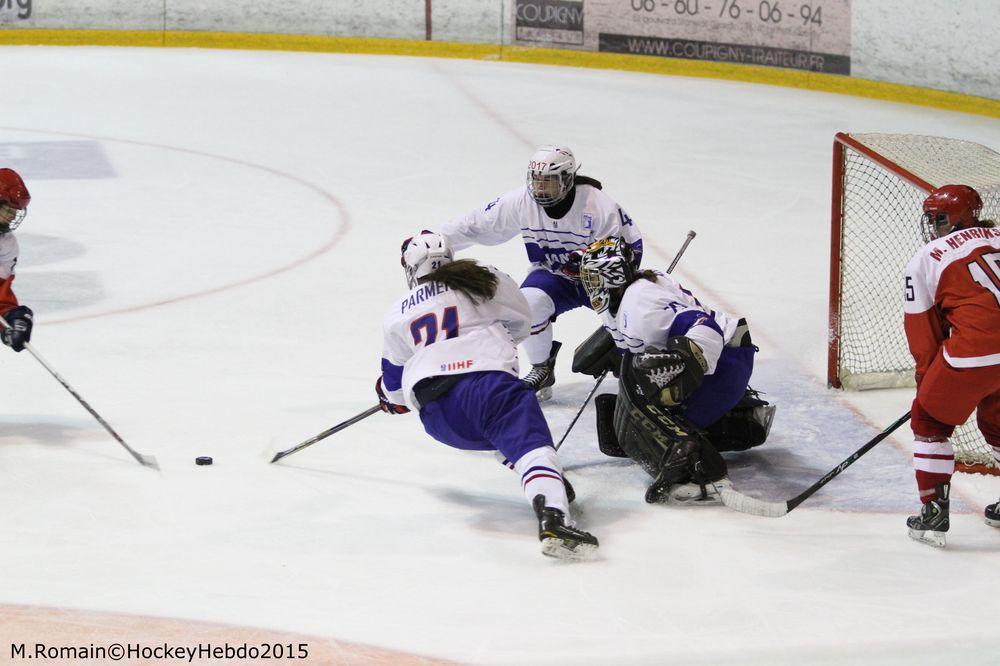 Photo hockey reportage Mondial Fminin : Les Bleues se parent de bronze.